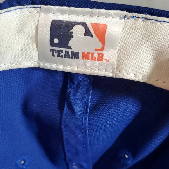 6-Panel OUTDOOR CAP Team MLB Ballcap-Royal Blue w/White Embroidered LA-EC-Sz S/M - Picture 9 of 12